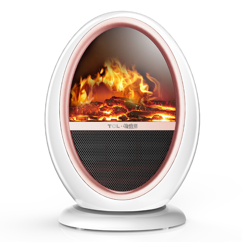 (347631)tcl·海倍瑞 htqn-001 2200w 壁炉式 取暖器 白色(单位:台)