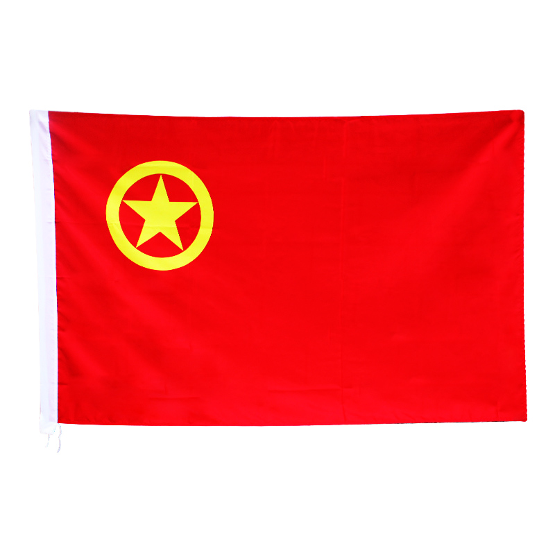 团总支旗帜图片