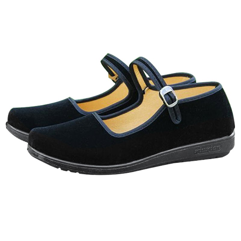 (677642)易美丽诺 lc0095 37码 工作布鞋 黑色(单位:双)￥52.